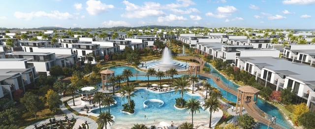Photo extérieur du projet Damac Suncity - Promoteur Damac - PGM Real Estate Dubaï - pgmrealestatedubai.com